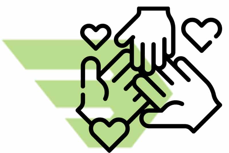 hands together icon