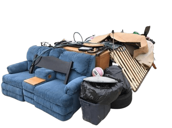 furniture and other junk for disposal